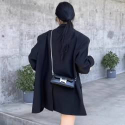 轻奢定制女包迷你链条斜挎包高级感百搭沙漏包手机包9126