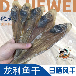 汕尾本港龙利鱼干陆丰特产新货龙舌鱼脯潮汕口味肉质原生态风干