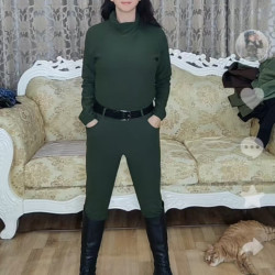 2024清风酷女郎加绒打底裤