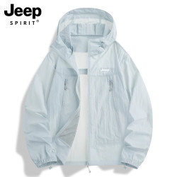 JEEP SPIRIT JEEPSPIRIT防晒衣女2025新款夏季户外男士防晒衣网红洋气炸街男装