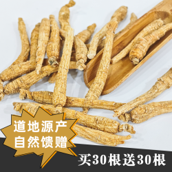 源头工厂长白山品质西洋参整支1-2g30根泡水煲汤泡酒浓郁滋补