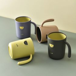 牙刷杯家用漱口杯一家四口情侣创意轻奢洗漱杯可爱学生牙缸杯宿舍