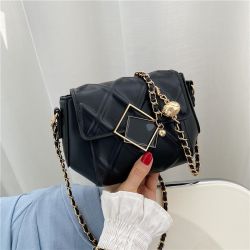 小香风时尚链条包包女新款百搭洋气单肩斜挎包气质菱格包手机包潮