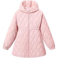 波司登 抗菌绒 女童收腰连帽轻薄羽绒服