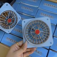 柴暖风扇驻车加热器柴暖新款旋钮出风口76口径循环出风口柴暖专用