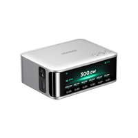 绿联 300W氮化镓充电器 屏显快充 适用笔记本手机 Type-C接口