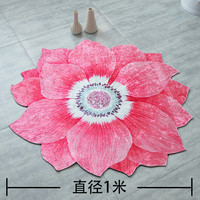 花朵入户门地垫异形衣帽间客厅门垫防滑脚垫花朵地毯女生床边毯