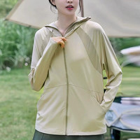 薄款休闲夏季新透气防晒衣连帽轻薄宽松女款短款女士运动风软壳衣