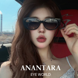 2026新款韩版复古猫眼墨镜女款高级感防紫外线防晒偏光太阳眼镜