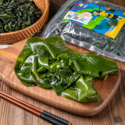 藻味生活盐渍半干裙带菜叶400g*2袋+干燥裙带菜50g*1袋 新鲜脆嫩