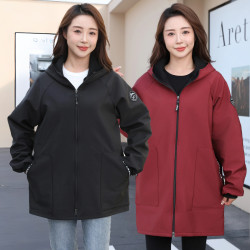 冬款加绒秋冬正穿罩衣长短款防泼水厨房工作服车间干活男女定制