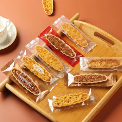 经典款船型糯米船包装长方型烘焙机封袋棒棒糖包装袋