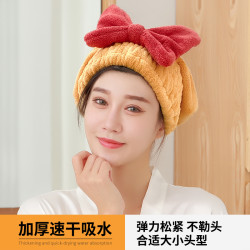 干发帽女加厚超强吸水速干包头巾擦洗头发毛巾2023新款干发巾浴帽