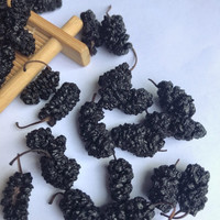 桑葚干优质干净免洗无沙果香黑亮饱满做花茶桑葚饮泡水当零食