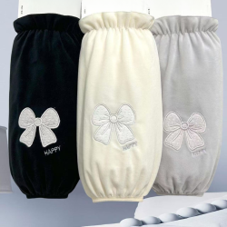 抢羽绒服袖套女秋冬办公室防脏套袖学生上班防污护袖口袖头