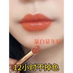 显白正品口红不掉色不沾杯不脱色豆沙色滋润保湿哑光防水补水定妆