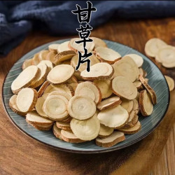 甘草片干草片精选红皮甘草甘草片泡茶泡水喝批发袋装罐装