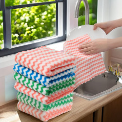厨房抹布家用百洁布一次性去污双面清洁水洗清洁布