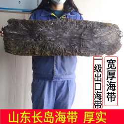 郁冠香 专属】长岛一级带头干海带批发肉厚海菜海带干货海产脆嫩100g新鲜