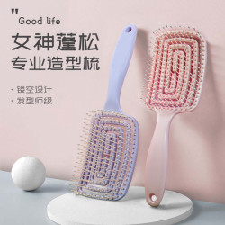 蓬松高颅顶梳子头发神器女士专用长发造型按摩经络气囊