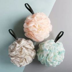 搓澡沐浴球柔软可爱洗浴球浴花家用洗澡搓背神器