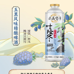 风花雪月 五黑风味精酿啤酒 1L 2罐