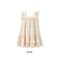 英氏 女童裙子夏季可爱女宝宝连衣裙秋季背心裙子