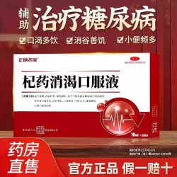 正糖名家 杞药消渴口服液正糖名家 10ml*6支/盒 中成药 药房直发  官方正品