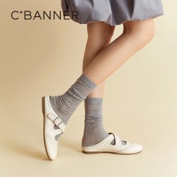 千百度 布洛克雕花薄底包头拖女2026年夏季新款一脚蹬外穿凉拖鞋