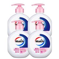威露士 滋润抑菌洗手液525ml*4 杀菌99.9%清香洗护手 泡沫丰富易冲