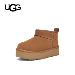 UGG 童鞋秋冬亲子短靴厚底休闲棉鞋短筒靴 1157791K