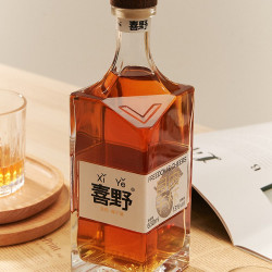 喜野 梅子酒果酒微醺少女酒13%630ml女生晚安酒低度甜酒青梅酒