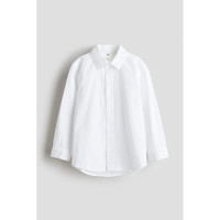 移动端：H&M HM童装儿童男童衬衫秋季演出服礼服内搭打底棉质长袖衬衣1289801