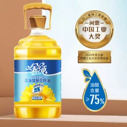 九三 金纯高油酸葵花籽油5L2025年6月产，保质期18个月