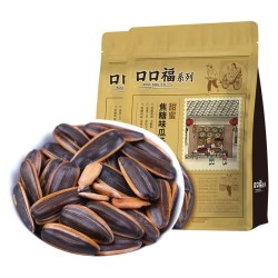 老街口 焦糖味瓜子420g2袋零食坚果炒货葵花籽五香2025山核桃陈皮