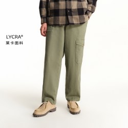 杰克琼斯 outlets2025年男装春秋季新款廓形工装裤休闲裤子长裤男