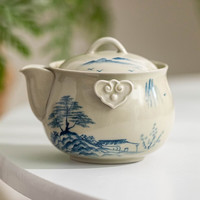 手绘山水功夫茶具套装