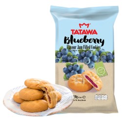 塔塔瓦 马来西亚进口TATAWA网红夹心饼曲奇饼干爆浆流心巧克力小包装120g