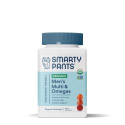 SmartyPants 男士复合维生素软糖 有机叶酸Omega-3维生素D3 120粒