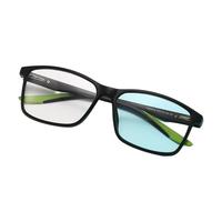 潮库 TJ2500-B 偏光防蓝光套镜 砂黑绿腿黑灰片 1.61 0-800度