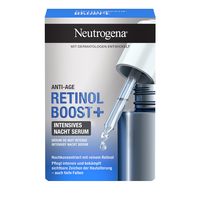 Neutrogena 露得清 Retinol Boost+ 强效晚间精华(30 毫升),含视黄醇的高浓缩抗衰老面部精华,让肌肤看起来更年轻、更健康