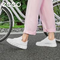 ecco *板鞋女 软面休闲鞋舒适运动女鞋 街头720系列 白色） 37