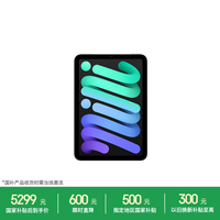Apple iPad mini 7 2024款 平板电脑（A17 Pro、256GB、WLAN版、深空灰色）