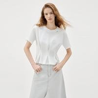 ELLE 女式T恤 夏季新款显瘦