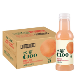 农夫山泉 水C100 C  西柚味445ml*15瓶