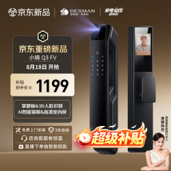 德施曼 3D人脸识别 智能门锁