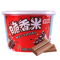 脆香米 巧克力牛奶夹心216g独立包装儿童休闲零食解馋小吃零食