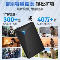忆捷 G20CPRO USB3.0高速传输 黑色 1TB 移动机械硬盘