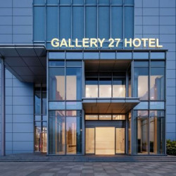 Gallery27艺术中心酒店(滨江星光大道店) 江景美奢大床房（落地玻璃 深泡浴缸）2晚(连住)