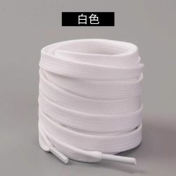 吉栗喵 纯棉白色鞋带扁平百搭黑色贝壳头1970帆布鞋小白鞋绳男鞋子不起球